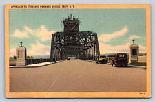 Linen Approach To Troy Menards Bridge Troy  New York P788 picture