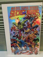 2024 Marvel Super Heroes Secret Wars #1 Foil Cover Art Print in a Sleeve picture