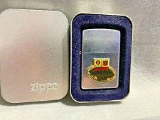 Unfired BUICK & NFL All Time Super Bowl Football Team Zippo Lighter & Tin picture