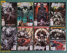 (Lot of 8) 2006-07 comic books: seven MOON KNIGHT + one MARVEL SPOTLIGHT picture
