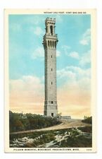 Provincetown MA Postcard Massachusetts Pilgrim Memorial Monument c1920 picture