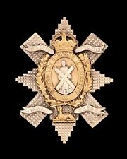 The Royal Highlanders Black Watch Cap Badge picture