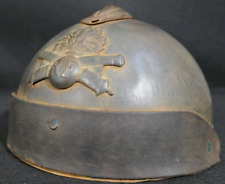 WWI - 1920's French M15 'Special Artillery' Tank Tankers Helmet Modified Front picture