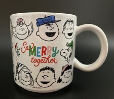 NEW Hallmark Peanuts So Merry Together Ceramic Mug, 13.5 oz, Foil Sticker  picture
