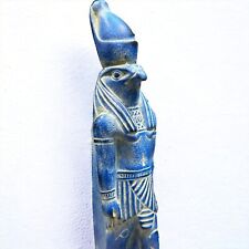 RARE ANCIENT EGYPTIAN ANTIQUITIES Statue Large Of God Horus Falcon Pharaonic BC picture
