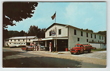 Postcard Gloucester General Store Rosman, NC Esso Gas Station Tanker Truck picture
