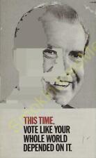 Vintage Elect Nixon Agnew Vote Row A All the Way Vote Like Your Whole World  picture