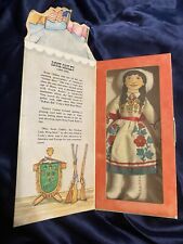 Vintage Hallmark Annie Oakley Cloth Doll 1979 Famous Americans Series NOB picture