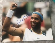 JAMES BLAKE SIGNED 8X10 PHOTO TENNIS CHAMP US OPEN FIST B W/COA+PROOF RARE WOW picture