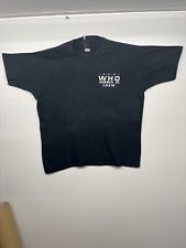 The Who America Crew Shirt Pete Townshend Vintage Original Farewell Tour 1982 picture