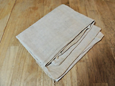 Antique Vintage Grain Sack Hemp Fabric Homespun Rustic Linen 48