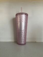 New Starbucks Acrylic pink large drink cup  picture