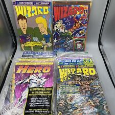 Wizard the Guide to Comics Hero New Sealed Beavis and Butthead X Men Maxx lot 10 picture