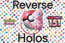 Pokemon TCG Scarlet & Violet: 151 English Reverse Holo Card Deck Cards picture