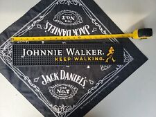 Johnnie Walker Keep Walking  Bar Mat 19.5 X 4 inches  picture