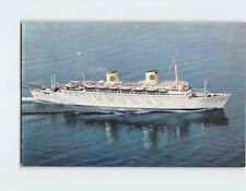 Postcard MS Kungsholm Swedish American Line picture