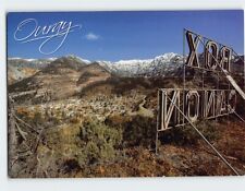 Postcard The Old Box Cañon Ouray Colorado USA picture