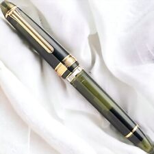 Sailor x Wancher Profit Realo 21K Fountain Pen Champagne Green M Nib NEW picture