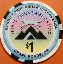 $1 Casino Chip. Spirit Mountain, Grand Ronde, OR. S81. picture