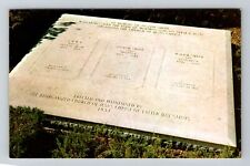 Nauvoo IL-Illinois, Grave of he Martyrs, Joseph & Hyrum Smith, Vintage Postcard picture
