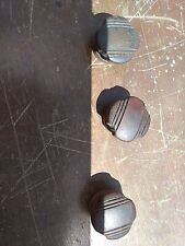 Antique Vintage Silvertone Radio Parts Wood Knobs with Set Screws by the piece picture
