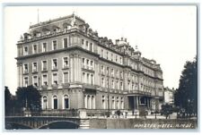 c1910's Amstel Hotel Building View Amsterdam Netherlands RPPC Photo Postcard picture