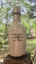 Antique Stoneware L. Pabst Beer Bottle picture