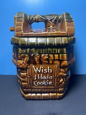 Vintage McCoy Pottery Wishing Well Cookie Jar 