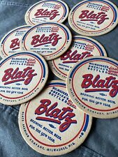 8 Great BLATZ Beer Coasters - Milwaukee - 97th Year picture