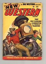 New Western Magazine Pulp 2nd Series May 1952 Vol. 24 #3 VG picture