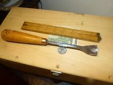 ANTIQUE TOOLS  SUPER DUPER WOOD SCOOPER BUCK BROTHERS SPECIALTY GOUGE PATTERN MA picture