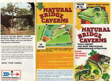 wd6 Brochure Vintage Natural Bridge Caverns Texas 203a picture
