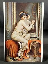 French Artist F. Martin Kavel | La coquette surprise | Nude Posing Mirror | 1900 picture