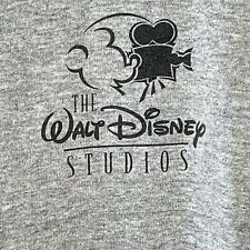 The Walt Disney Studios Shirt Mens Large Gray Heathered Vintage Crew Neck USA picture