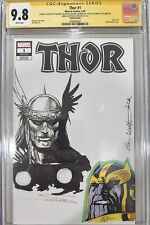 Thor #1 CGC 9.8 (3x Signed/Sketched/Colored) picture
