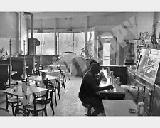 Old Any City Cafe Diner With Jukebox and Patrons 8x10 Photo picture