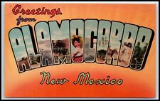 Postcard Greetings From Alamogordo NM N55 picture