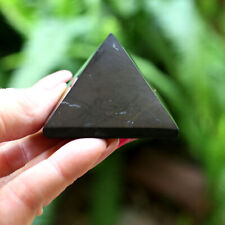 Karelia  Shungite Pyramid ONE 50mm 2 inch BETTER Than Orgone EMF Protection picture