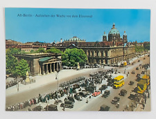Old Berlin Raising the guard in front of the memorial around 1929 Postcard picture