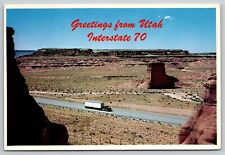 Postcard Utah Interstate 70 8Z picture