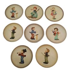VTG Hummel Little Music Makers Set Of 8 West Germany Hand Painted Gift Decor picture
