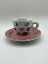 illy Art Collection 2017 Robert Wilson 25th Anniversary Pink Saucer & Cup Rare picture