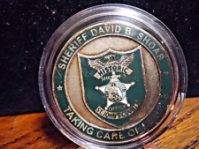 St. JOHNS  COUNTY  FLA-.SHERIFFS OFFICE-SHERIFF DAVID B. SHOAR  CHALLENGE TOKEN picture