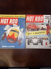 Hot Rod Magazine 1950's Lot Of 2. September And November 1954 Issues. picture
