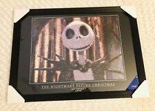 Tim Burton’s Nightmare Before Christmas Jack Framed Photomosaics 29”X21” NEW HTF picture