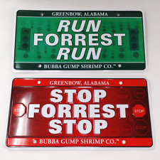 Stop Forrest Stop, Run Forrest Run Greenbow Alabama Forrest Gump License Plates picture