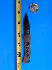 QAD Quality Archery Designs SOG Micron II Lockback Pocket Knife Stainless. #66A picture