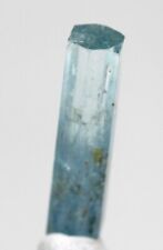 AQUAMARINE BERYL Terminated Blue Crystal Gemstone Gem Mineral Specimen PAKISTAN picture