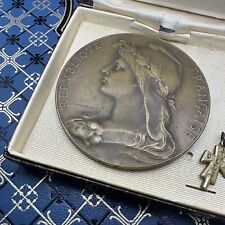 1926 HARVARD Pasteur Medaille Medal From Republic Of France picture