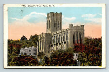 c1921 WB Postcard West Point NY The Chapel Scenic Church Mayflower 1dc picture